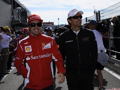 Οδηγός της Ferrari o de la Rosa